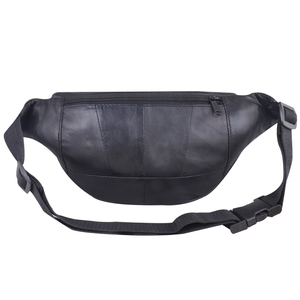 Genuine <b>Leather</b> <b>Bumbags</b> with Zipper Closure Waist Bags - Product Image 2