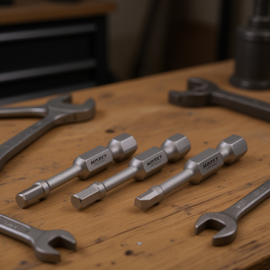 ชุดดอกไขควงหกเหลี่ยมยาว Hazet ขนาด 1/4 นิ้ว แบบทนแรงกระแทก 3 ชิ้น อุปกรณ์เสริมสำหรับเครื่องมือไฟฟ้า - Product Image 3