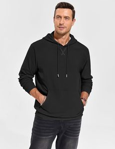 <b>Men</b>’s High Quality Hoodie Manufacturer Custom Logo Winter Fleece Casual Streetwear Pullover Top - Product Image 1