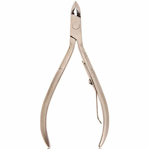 Pince à cuticules en acier inoxydable haute conception minimaliste compacte à lame droite outil à ongles Portable pour ongles - Product Image 6