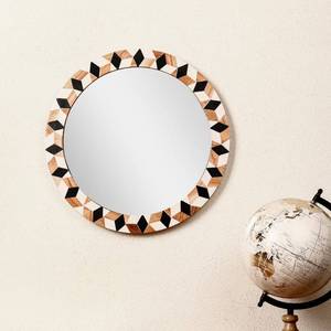 Miroir incrusté en résine disponible dans toutes les tailles et tous les styles Décoration murale Cadre de miroir en nacre - Product Image 1