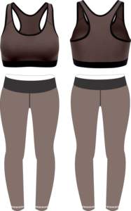 Conjunto yoga mujer mejor calidad sublimación y tela - Product Image 2