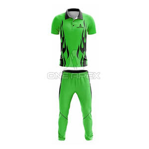 Vente chaude Meilleure conception Logo personnalisé Impression 2025 Sports d'équipe Porter un uniforme de cricket en différentes couleurs - Product Image 2