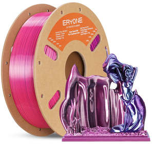 Filament quadruple en soie PLA haute vitesse 1.75mm0.03mm (1kg) Matériaux d'impression de qualité supérieure Buse 190-220C Plaque de construction 55-70C - Product Image 4