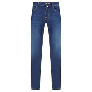 Pantalones vaqueros del mejor estilo para hombre, pantalones vaqueros de algodón al por mayor, pantalones vaqueros de cintura alta con botones para Unisex, suministro OEM - Product Image 5