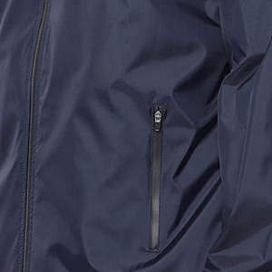 Chaqueta Cortavientos Personalizada con Revestimiento, Talla Grande, Transpirable, Ligera, con Cremallera Reversible y Capucha, para Invierno, Servicio OEM - Product Image 6