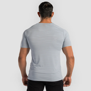 Camiseta de manga corta de gran tamaño de fabricación de alta calidad para hombre, camiseta de verano transpirable de fabricación Premium para culturismo para hombres - Product Image 2
