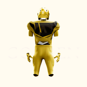 Uniforme de football américain de haute qualité en gros, fabrication sur mesure, impression par sublimation, uniforme de football américain fabriqué au Pakistan - Product Image 2