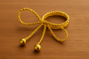 Anneau de serviette en aluminium fait main par un fabricant OEM, artisanat artisanal, détail de table pour une présentation et une décoration de table uniques, événements à domicile - Product Image 2