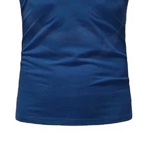 Venta al por mayor de poliéster algodón liso personalizado impreso ropa casual hombres personalizados polos con logotipo bordado - Product Image 3