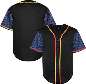 Maillot de baseball uni à manches courtes MICR@TECH SPORTS, uniforme d'équipe de softball personnalisable, design de couleur pour les jeunes - Product Image 4