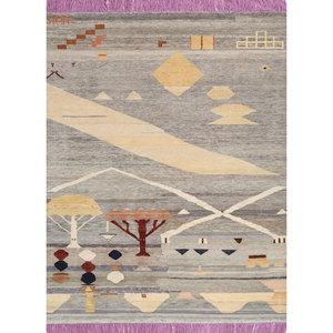 Tapis de prière Adhoori Raah de haute qualité pour usage domestique, modèle design rectangulaire à motif abstrait pour la prière musulmane en extérieur ou en intérieur - Product Image 1
