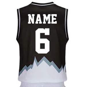 Venta caliente uniforme de baloncesto para ropa deportiva nuevo diseño adultos tamaños al por mayor logotipo personalizado/color transpirable uniforme de baloncesto - Product Image 6