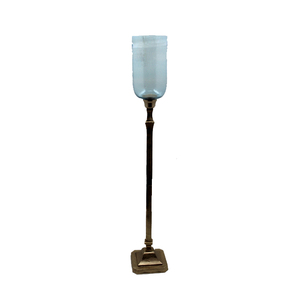 Home & Wedding Decor Antique Decorative Aluminum & Glass Hurricanes Holder Golden Finished Standard Size Wholesale in <b>Bulk</b> - Product Image 6