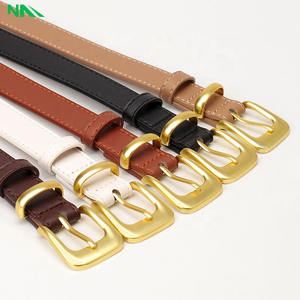 Ceinture pour homme en cuir de vache véritable, boucle à ardillon, écologique, durable, haute résistance, largeur 3,3 cm, alliage, personnalisable, vintage - Product Image 6