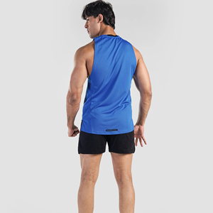 <b>Men</b> Polyester Tank Top <b>Ribbed</b> Cotton <b>Vest</b> Lightweight and Breathable Perfect for Daily Layering Gym Workout and Comfortable - Product Image 5