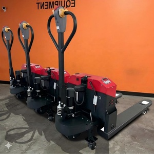 Chariot élévateur à palettes électrique 1-3t avec grue, certifié CE, pour entrepôt, usage intensif, 1200x1000 - Product Image 1