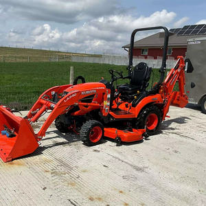   รถแทรกเตอร์ขนาดเล็ก BX23S พร้อมหัวตักดินและหัวขุดดิน 23 แรงม้า เครื่องยนต์ดีเซล รถมินิแทรกเตอร์พร้อมอุปกรณ์ตักดินด้านหน้าและหัวขุดดินด้านหลัง - Product Image 1