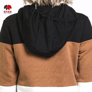 High Quality Heavyweight Custom Logo Plain Hooded Sweatshirt Drop Shoulder Oversized Streetwear <b>Hoodies</b> <b>for</b> Women - Product Image 2