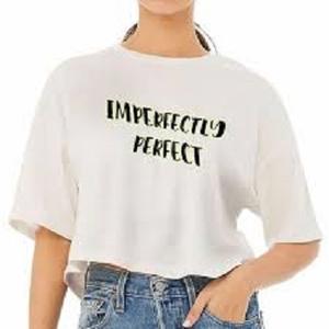 Venta caliente mujeres vintage Camisetas-LAVADO 100% algodón damas personalizado impreso 100% algodón suave camiseta OEM hecho en la India - Product Image 3