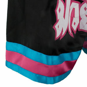 Venta al por mayor Tailandia Muay Thai Shorts Custom Muay Thai Short Muay Thai Kick Boxing Shorts - Product Image 5