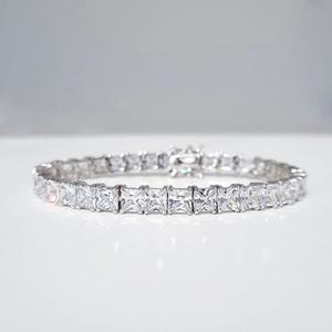 Premium Quality Lab Grown Natural Platinum White <b>Gold</b> Diamond <b>Gold</b> Plated Luxury GIA Certified <b>Bracelets</b> for Party Occasions - Product Image 2
