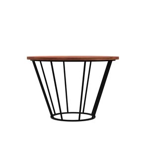 <b>Round</b> Wooden Coffee <b>Table</b> with Metal Base Stylish Living Room Furniture Available High Standard Quality At Cheapest Price - Product Image 3