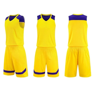 Vente en gros Maillot de basket-ball respirant blanc à séchage rapide personnalisé de haute qualité Ensemble 2 pièces Maillots de basket-ball Ensemble enfant - Product Image 5