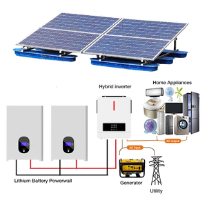3KW 5KW 6KW 8KW tắt lưới điện năng lượng mặt trời hệ thống năng lượng lưu trữ nhà lai hệ thống năng lượng mặt trời Kit - Product Image 1