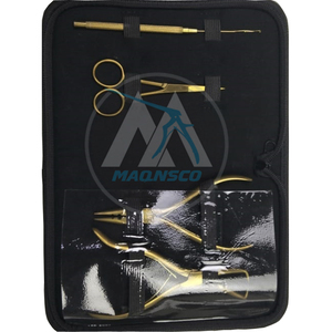 Hand Tied Hair Extension Tools Kit Custom Hair Extension Tools Kit Professional Hair Extension <b>Pliers</b> <b>Set</b> 4 <b>Set</b> Work <b>Pliers</b> - Product Image 5