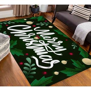 Alfombra de Navidad: Decoración Navideña, Alfombra Antideslizante, Alfombra Delgada de Tela No Tejida - Product Image 4