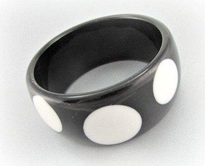 Branded High Quality Customized Highly Polished Handcrafted Vintage Style Colorful Fashion <b>Resin</b> Bangle Model for Women India - Product Image 3