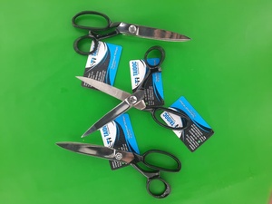 ชุดกรรไกรตัดผ้าสแตนเลสสำหรับงานตัดเย็บเสื้อผ้า 10 ชิ้น ใหม่เอี่ยม ขนาด 8 นิ้ว ได้รับการรับรองมาตรฐาน ISO13485 รับประกัน 1 ปี - Product Image 3