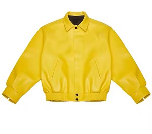 Chaqueta de Cuero para Hombre, Nueva Colección 2025, Corte Entallado, Cómoda, para Exteriores, de Alta Calidad, Transpirable, Diseño Personalizado, Manga Larga, Curtida - Product Image 4