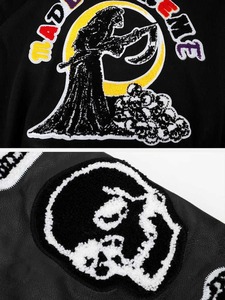 Chaqueta de béisbol de diseño superior para hombre de talla grande Oem bordado especial chaqueta de bombardero Varsity personalizada chaqueta Varsity de buena calidad - Product Image 4