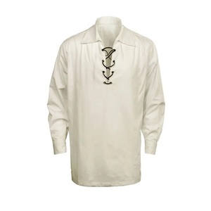 Venta caliente antiarrugas Jacobite Kilt camisas de calidad superior hecha antiarrugas ecológica Jacobite camisa más vendida - Product Image 3