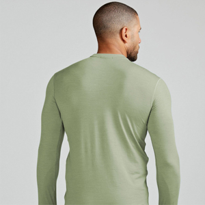 Vêtements de plein air chemise à manches longues pour hommes Durable séchage rapide haute qualité meilleur coton Polyester matériel hommes à manches longues t-shirt - Product Image 4