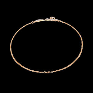 Dames en gros Simple à la mode 14 k or jaune Labgrown diamant bijoux bracelet personnalisation - Product Image 3