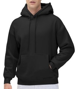 Sweat-shirt unisexe en coton 100% pour l'hiver, personnalisable, lourd, uni, avec un design brodé, fabriqué sur commande - Product Image 1