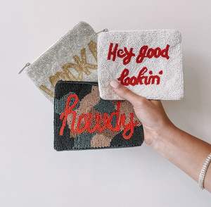 Exclusif fait à la main ajouter un nouveau design perlé broderie petit sac portefeuille élégant fantaisie élégant et Premium dernier à la mode de l'Inde - Product Image 1