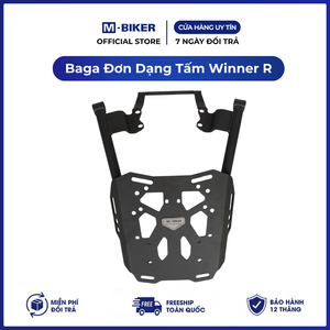 Portaequipajes Trasero de Aluminio de Una Sola Placa para Motocicletas Winner R - Product Image 1