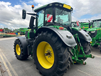 Tracteur à roues John Deere 6250R d'occasion, 70 CV, 4x4, transmission par engrenages, pour moteur, haute productivité agricole, boîte de vitesses, pompe, garantie 3 ans
