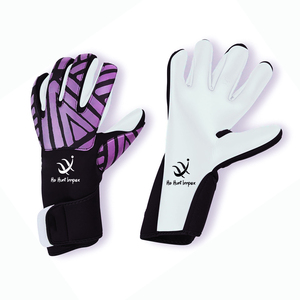 Nouveaux gants de gardien de but de Football professionnels pour adultes et enfants 4mm d'épaisseur en Latex lisse gant de Football en cuir de haute qualité - Product Image 4