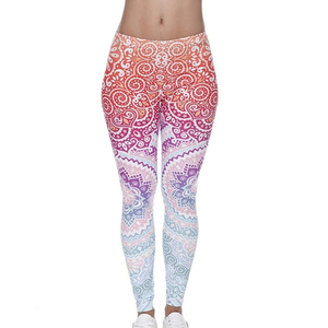 Meilleures ventes de vêtements de yoga et de sport personnalisés pour femmes, collants et leggings de compression à motifs unis, vêtements de fitness pour femmes - Product Image 1