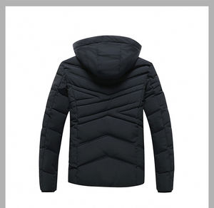 Vêtement d'hiver pour homme, parka décontractée en gros OEM, veste de montagne, veste de moto, vêtement de camping, veste matelassée coupe-vent - Product Image 6