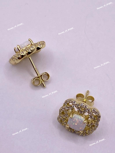 Pendientes de Plata con Halo de Diamantes de Imitación, Brillantes, de Moissanita, de Lujo, para Uso Diario, Elegantes, Regalo para Mujer, Joyería - Product Image 4