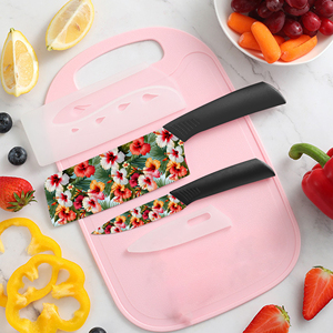 Juego de Cuchillos de Chef Profesionales de Cerámica con Mangos de Plástico, Alta Calidad, 4 Piezas, para Uso en Cocina Comercial, Entrega Rápida - Product Image 4