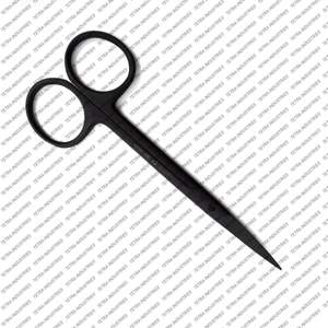 Tijeras IRIS de Acero Inoxidable Alemán, Longitud 4.5 Pulgadas, Punta 11.5 cm, Curvas, Dentadas, Instrumentos Quirúrgicos y Dentales de Precisión, CE - Product Image 6