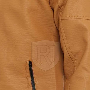Dernière conception de veste d'hiver en cuir de vache pour hommes, style de rue nouveau - Product Image 6