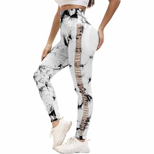 Pantalones de compresión personalizados de fábrica para hombre, mallas atléticas ajustadas, pantalones de capa Base para correr, entrenamiento, deportes, Yoga, baloncesto - Product Image 1